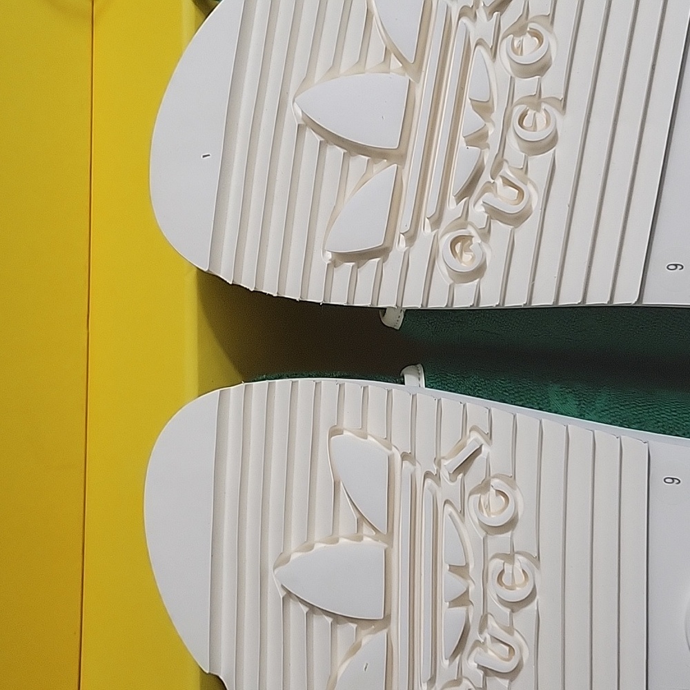 GUCCI  ADIDAS COLAB PLATFROM SLIDES SHOES - Picture 11 of 14